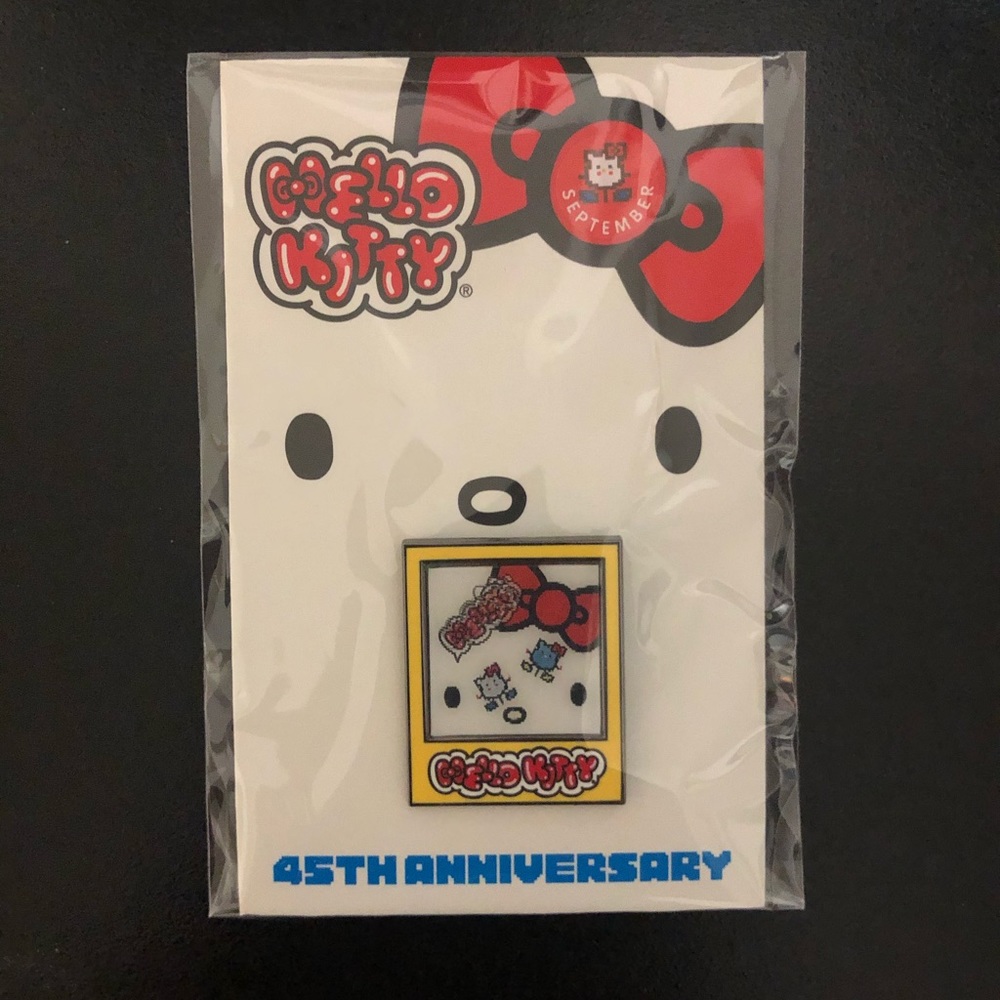 Hello Kitty 45th Anniversary September Pin